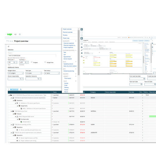 Software de gestión - Sage X3 - Sage bäurer GmbH - de gestión financiera / de control / de producción