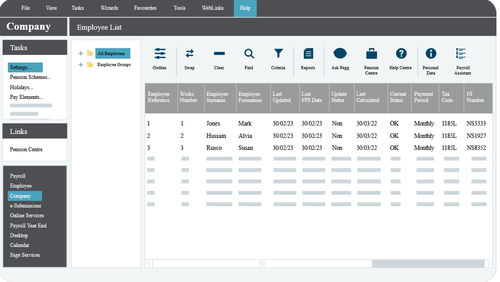Software de contabilidad - Payroll Bureau - Sage bäurer GmbH - de impresión / en tiempo real / automatizado