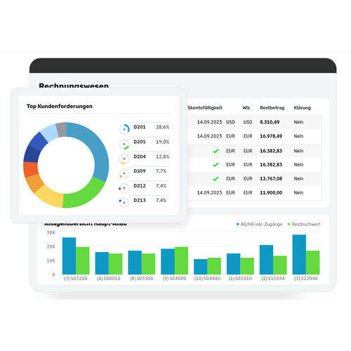 Software de desarollo - Sage 100 - Sage bäurer GmbH - de contabilidad / de mando / de producción