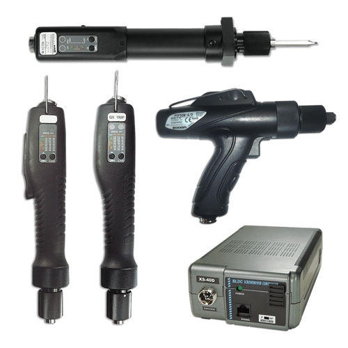 Atornilladora eléctrica con cable - GX Series - DOGA - recta / estacionaria / brushless