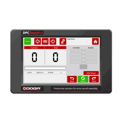 Terminal HMI de vigilancia - DPC Touch - DOGA - con pantalla táctil / de pared / de mesa