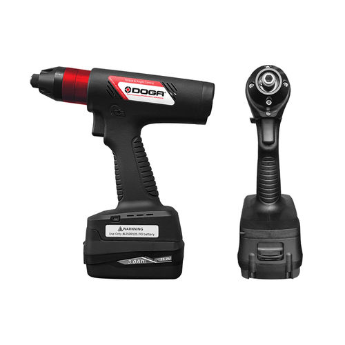 Atornilladora eléctrica de pistola - BMT series - DOGA - sin cable / con batería / con control de par