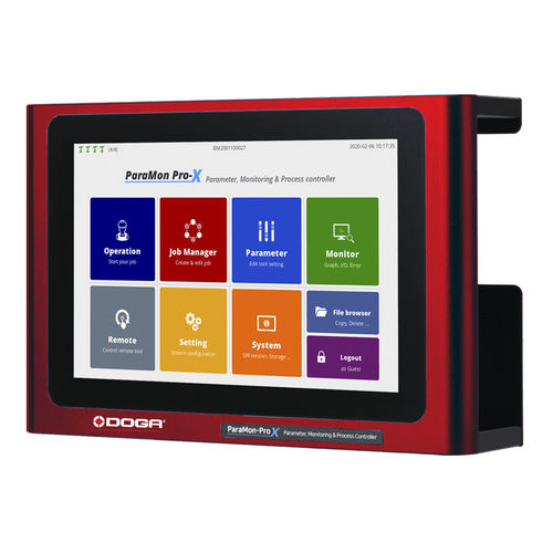 Unidad de control de atornillado - ParaMon Pro X - DOGA - de visualización de datos de proceso y fabricación / de mando / programable