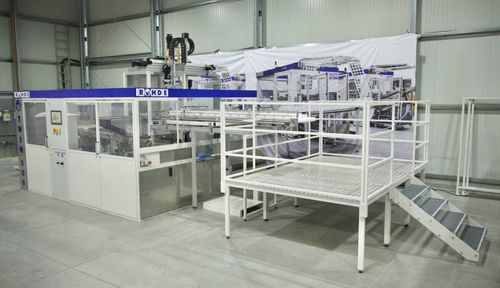 termoformadora para la producción de vasosIML-T TWIN 500