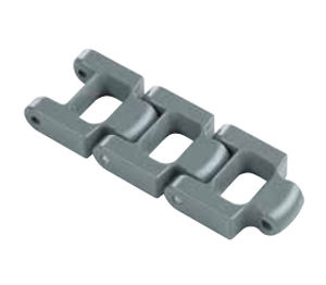 Cadena para transporte de plástico - uni 3200 - uni-chains - con eslabones monobloque / flexible