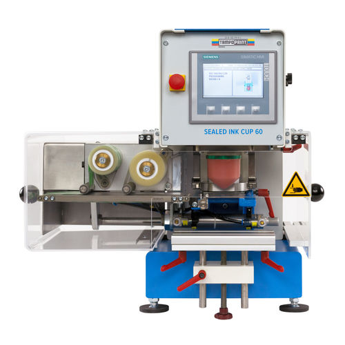 Máquina de tampografía de tintero hermético - SEALED INK CUP series - TAMPOPRINT GmbH - electroneumática / flexible / alta calidad