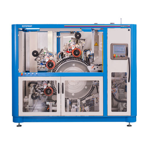 Máquina de tampografía de tintero abierto - ROTOPRINT - TAMPOPRINT GmbH - totalmente automática / de 3 colores / rotativa