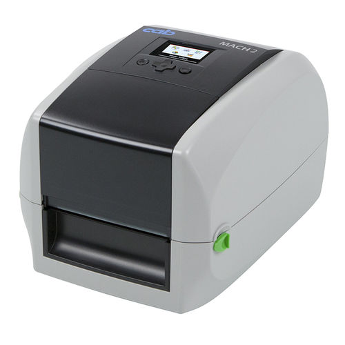 Impresora de etiquetas de transferencia térmica - MACH series - cab Produkttechnik GmbH & Co KG - térmica directa / de mesa