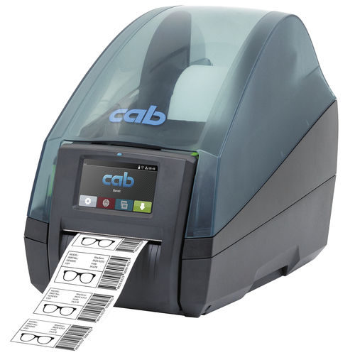 Impresora de etiquetas de transferencia térmica - MACH 4S  - cab Produkttechnik GmbH & Co KG - térmica directa / de mesa / rápida