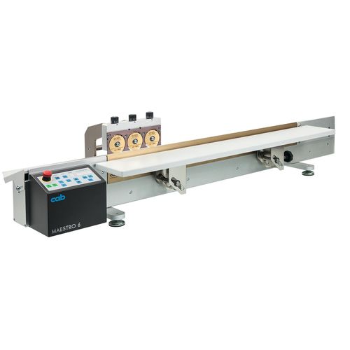Separador de placas de circuitos - MAESTRO 6 - cab Produkttechnik GmbH & Co KG - de banda / automático / de aluminio