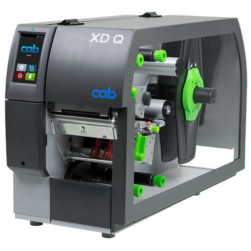 Impresora de etiquetas de transferencia térmica - XD Q series - cab Produkttechnik GmbH & Co KG - industrial / para textiles