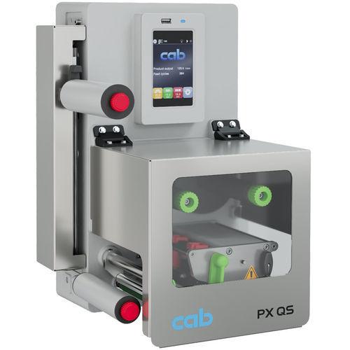 Impresora-aplicadora de etiquetas de etiquetas - PX QS series  - cab Produkttechnik GmbH & Co KG - de latas