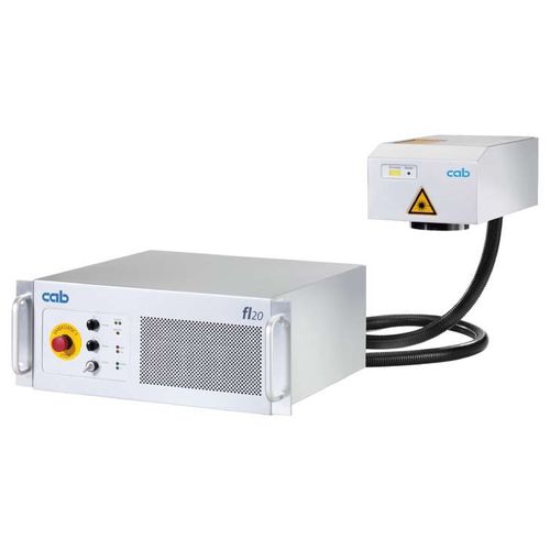 Aparato de marcado láser de fibra pulsado - FL+ series  - cab Produkttechnik GmbH & Co KG - compacto / de metal