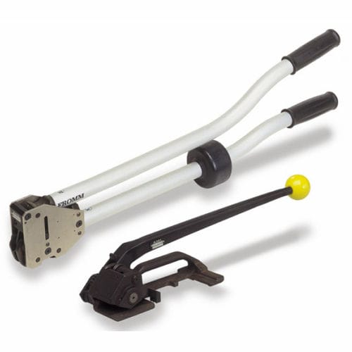 Flejadora tensora manual - A4 series - FROMM - para cintas de flejado de acero / con sellado