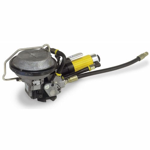 Aparato flejador neumático - A480 - FROMM - para cinta de flejado de acero / con sellado