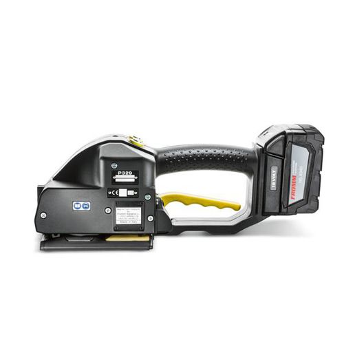 Aparato flejador alimentado por batería - P32 series - FROMM - para cinta de flejado de PP-PET / semiautomático