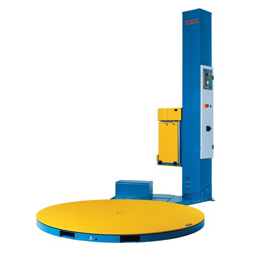 Envolvedora vertical - FS390 - FROMM - con plataforma giratoria / semiautomática / para palés