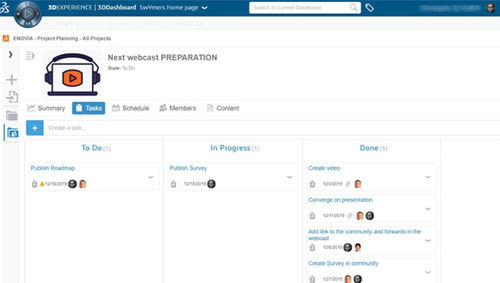 Software de supervisión - Project Planner - SOLIDWORKS - de planificación / 3D / SolidWorks