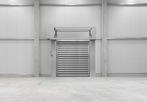 Puerta espiralada - EFA-SST® Secure - EFAFLEX Tor- und Sicherheitssysteme GmbH & Co. KG - clase 4 / para interior / para muelle de carga