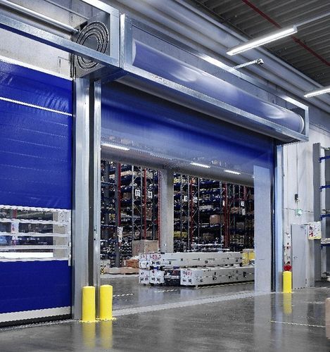Puerta enrollable - EFA-STR® - EFAFLEX Tor- und Sicherheitssysteme GmbH & Co. KG - de aluminio / industrial / de hangar