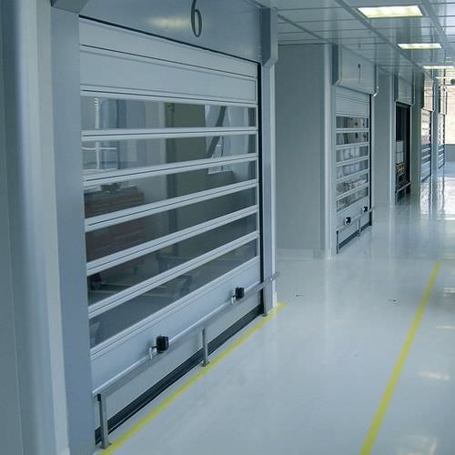 Puerta enrollable - EFA-STT®-CR - EFAFLEX Tor- und Sicherheitssysteme GmbH & Co. KG - para sala blanca / industrial / rápida