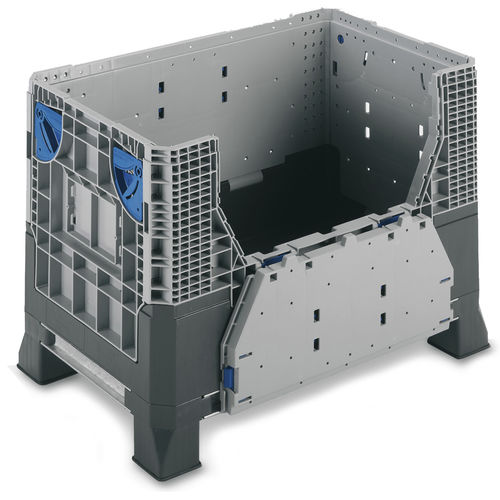 Caja-palé de PP - KLAPA series - Utz - de transporte / plegable / reforzada