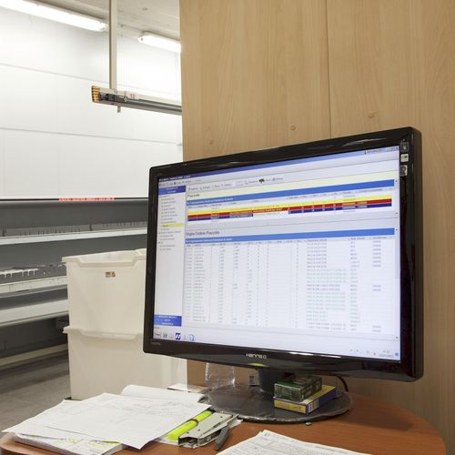 Software de gestión de almacenes WMS - WMS Premium - Modula - gestión de datos de materiales / pilotaje de procesos de fabricación batch / automatizado