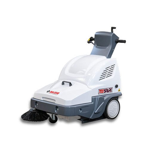 Barredora con operador a pie - Dulevo 700 SPARK - DULEVO INTERNATIONAL - con batería / con motor de gasolina / de interior