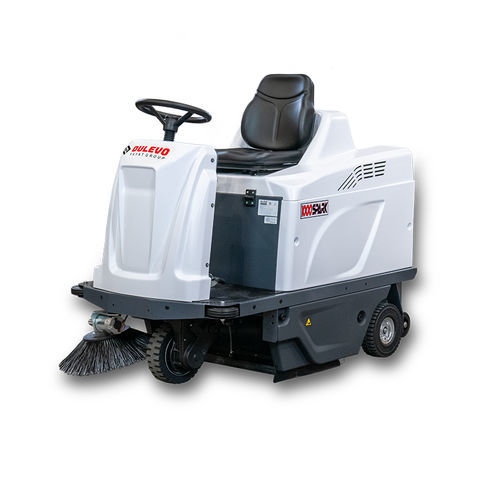 Barredora con operador a bordo - Dulevo 1000 SPARK - DULEVO INTERNATIONAL - con batería / con motor de gasolina / de interior