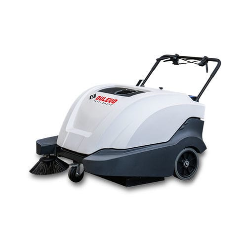 Barredora con operador a pie - Dulevo 74 - DULEVO INTERNATIONAL - con motor de gasolina / con batería / de exterior