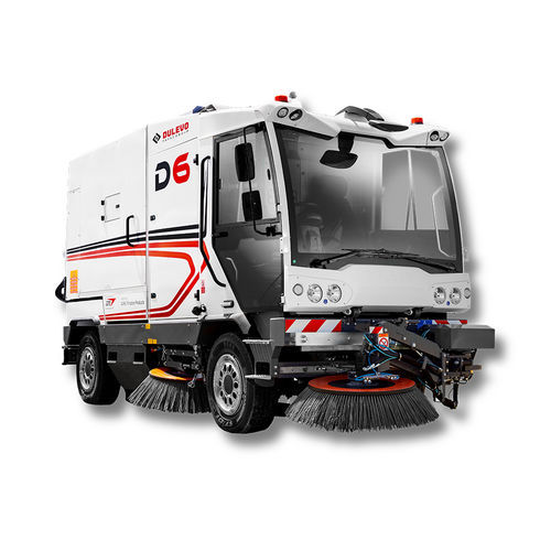 Barredora con operador a bordo - Dulevo D6 - DULEVO INTERNATIONAL - de calle / con motor diésel / ecorresponsable