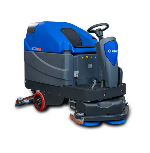 Fregadora con operador a bordo - Dulevo BOOST 300.0 - DULEVO INTERNATIONAL - alimentada por batería / compacta / industrial