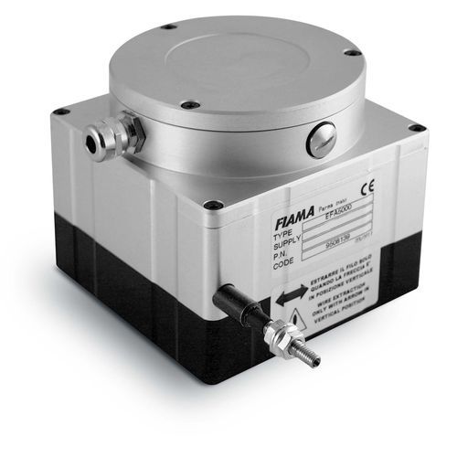 Sensor de desplazamiento con cable - EFA series - FIAMA - óptico / analógico / incremental