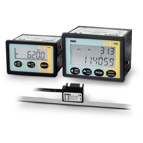 Visualizador LCD - F series - FIAMA - digital / de posición / RS-485