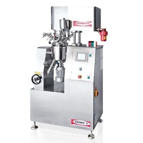 Homogeneizador de vacío - Axomix 3 - 15 - AXOMATIC - de turbina / vertical / batch