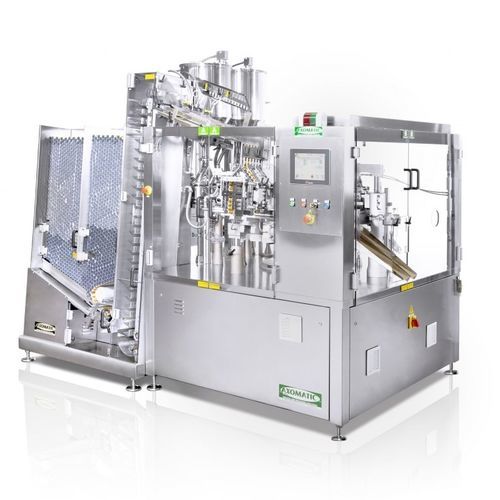 Máquina de llenado y cierre de tubos - AXO 2600 - AXOMATIC - para aplicaciones farmacéuticas / para la industria cosmética