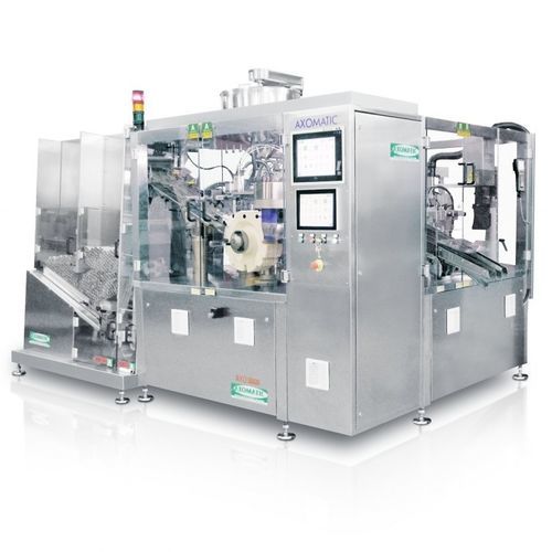 Máquina de llenado y cierre de tubos - AXO 3600 - AXOMATIC - para aplicaciones farmacéuticas / para la industria cosmética