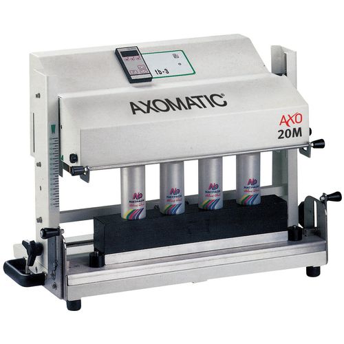 Selladora manual - AXO 20 - AXOMATIC - lineal / de producción / para laboratorio