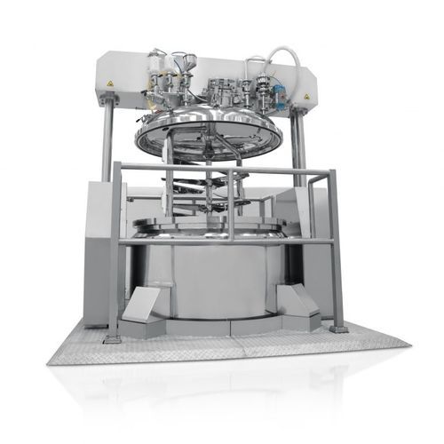 Emulsificador de turbina - TURBO-MEK Openable - Dumek - vertical / continuo / para líquidos