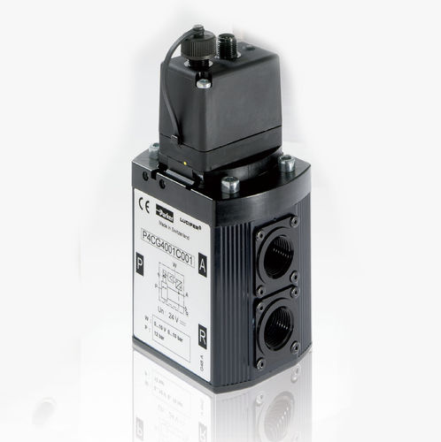 Regulador de presión proporcional - EPP4 Comfort series - Parker Fluid Control Division - Europe - para aire / monoetapa / con salida analógica