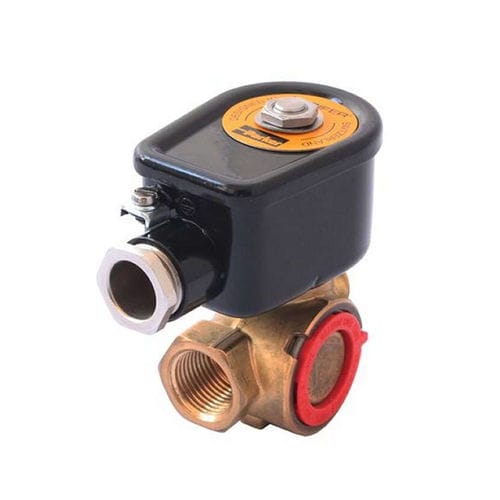 Electroválvula de bloqueo - Parker Fluid Control Division - Europe - de control asistido / de 2 vías / para gas