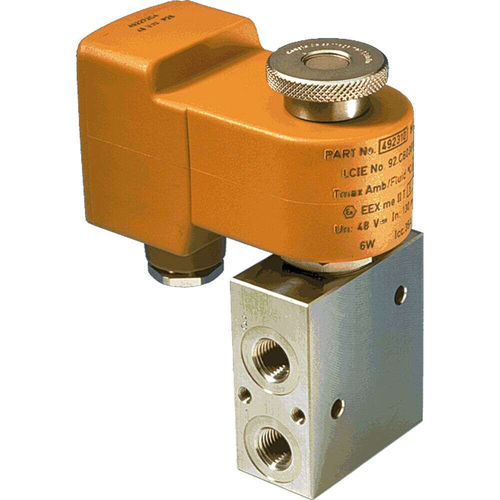 Electroválvula universal - Parker Fluid Control Division - Europe - de control directo / de 3 vías / para gas