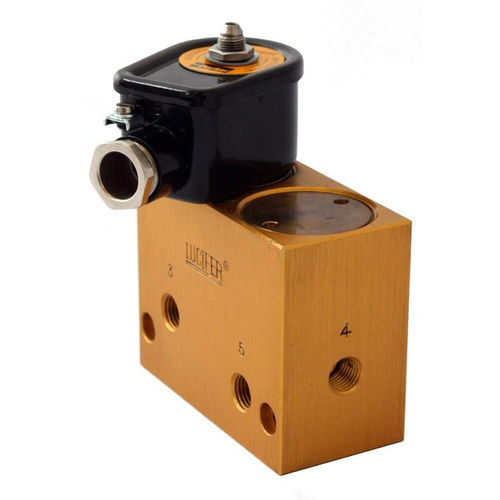 Electroválvula de bloqueo - Parker Fluid Control Division - Europe - de control asistido / de 5 vías / para gas