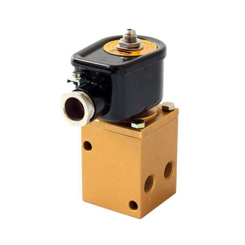 Electroválvula de bloqueo - Parker Fluid Control Division - Europe - de control asistido / de 5 vías / para gas