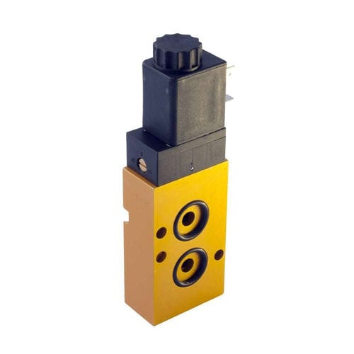 Distribuidor neumático de cajón - Parker Fluid Control Division - Europe - accionado por solenoide / de control asistido / de 5 vías