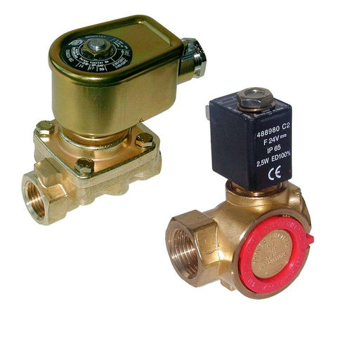 Electroválvula de control asistido - Parker Fluid Control Division - Europe - de 2 vías / NA / para gas
