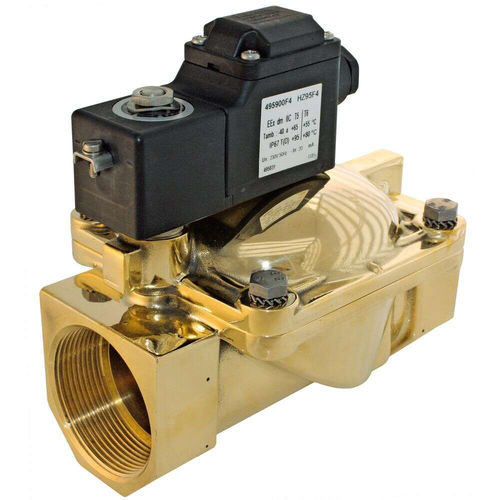 Electroválvula de control asistido - Parker Fluid Control Division - Europe - de 2 vías / NA / para gas