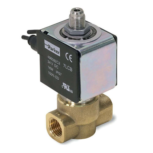 Electroválvula de control directo - Parker Fluid Control Division - Europe - de 3 vías / NC / agua