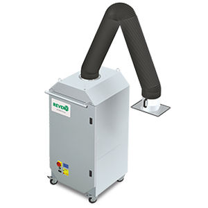 Extractor de humo móvil - X-CYCLONE® MO Series - Rentschler REVEN - de soldadura / de ciclón / con brazo de extracción
