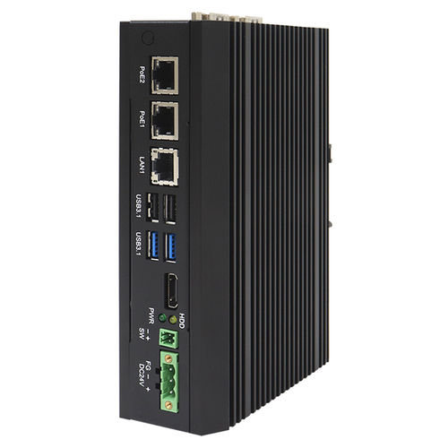 PC para la visión industrial - AVS-320 - APLEX Technology Inc. - de un solo bloque / Edge / Edge AI